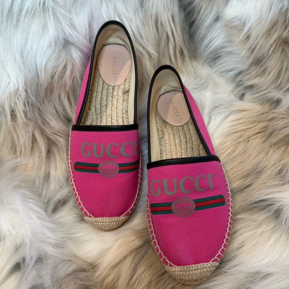 Gucci Pink Pilar Espadrilles - Picture 7 of 8